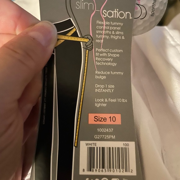 NWT Slim-Sation capri golf pants - Picture 8 of 12